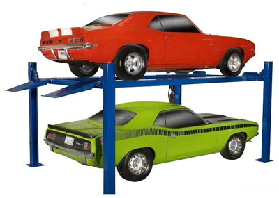 四柱立體停車設備 汽車舉升機 四柱立體停車設備 汽車舉升機
